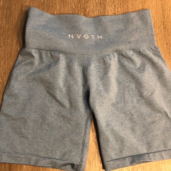 NVGTN Shorts Nvgtn Pro Shorts Small Light Blue Poshmark